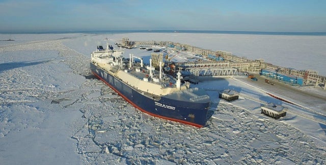 Russian gas carrier