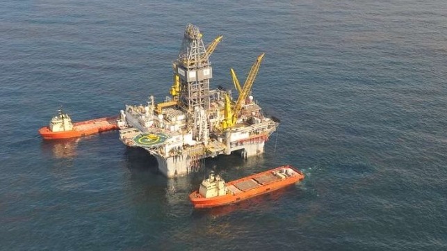 rig in gulf of mexico