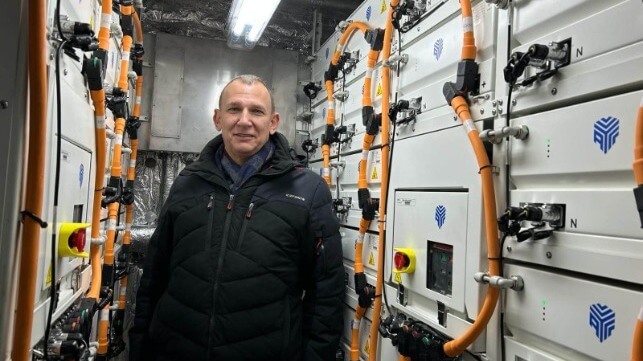 AYK Energy AYK Energy founder Chris Kruger aboard H2 Barge