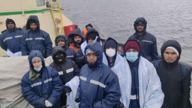 seafarers remain trapped on ships in Ukraine ports