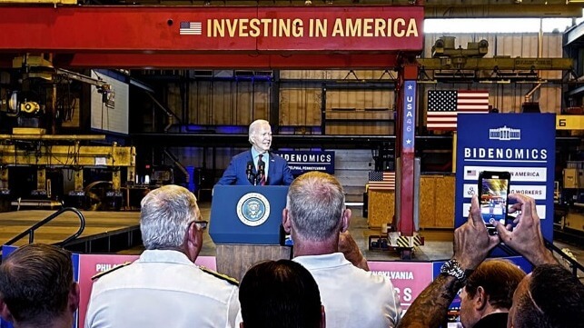 Biden at Philly Shipyard