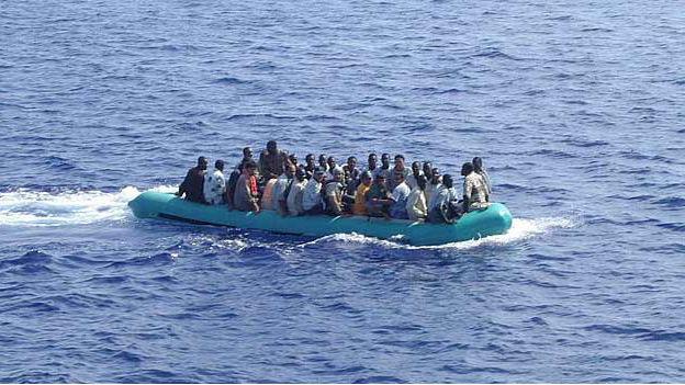 African migrants to Italy