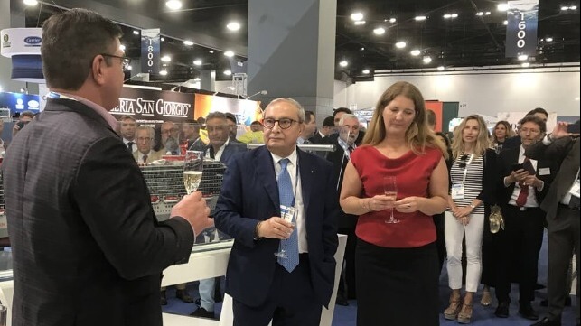 Fincantieri CEO Giuseppe Bono