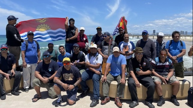 rapatriement des membres d'équipage bloqués à Kiribati dans le Pacifique 