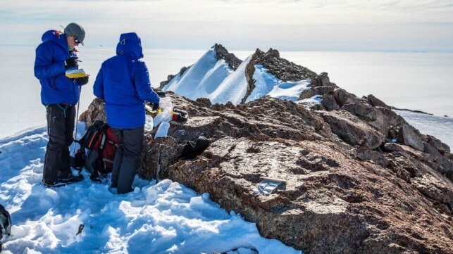 El hielo se ha derretido en la Antártida Oriental antes