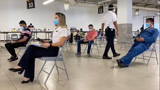 COVID-19 vaccinations for seafarers