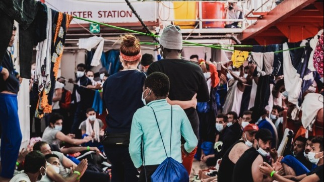 migrant refugee crisis in the Mediterranean