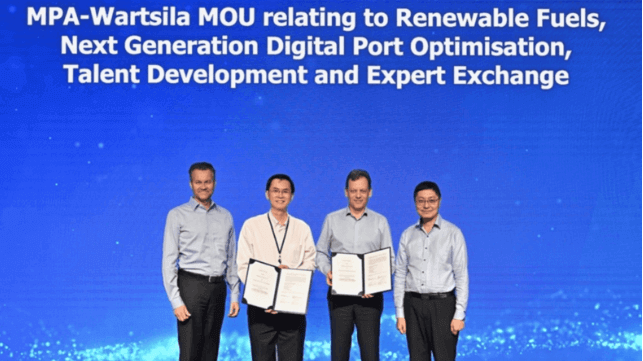 Wärtsilä and Port Authority of Singapore