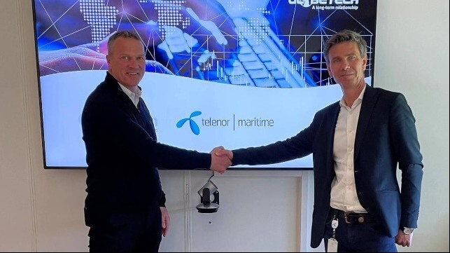 Globetech and Telenor Maritime
