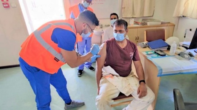 crew welfare improves, increased vaccinations, travel restrictions
