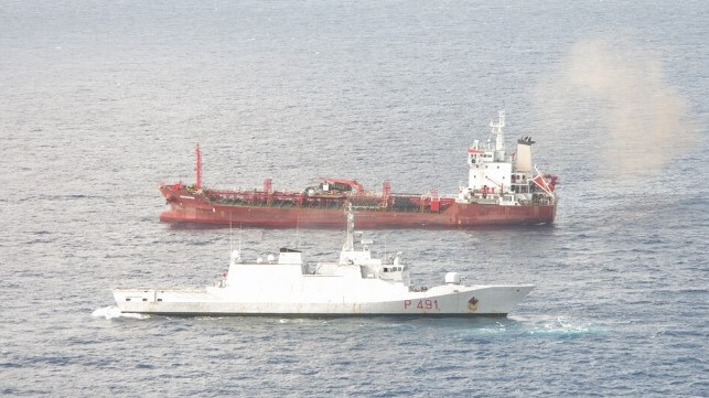 hijacked tanker Gulf of Guinea