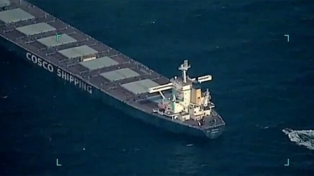 hijacked bulker rescued