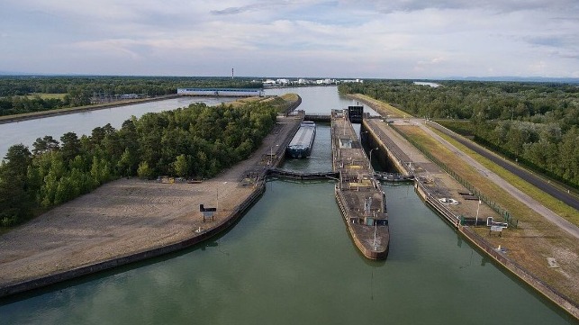 Marckholsheim lock complex