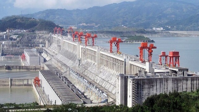 Three gorges dam