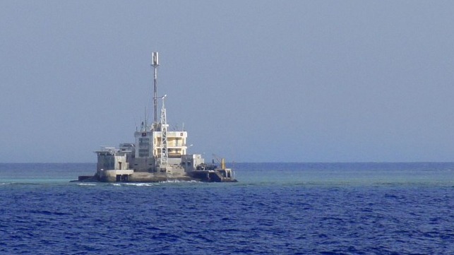 ladd reef military installation belonging to Vietnam