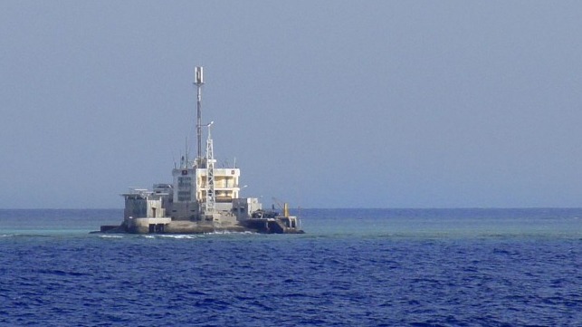 ladd reef military installation belonging to Vietnam