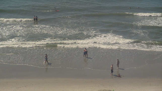 South Carolina beachgoers