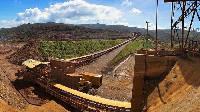 Nickel mine in the Philippines
