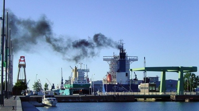 smoke and ship