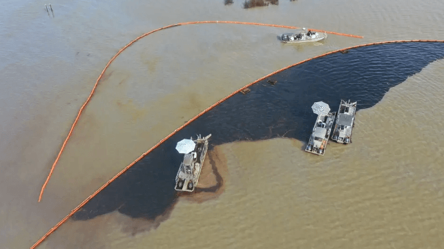 Pass a Loutre oil spill