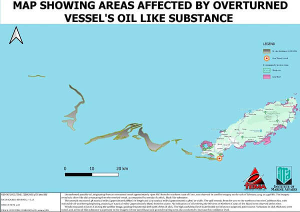 Tobago IDs Tug and Barge in Oil Spill as Search for Missing Tug Continues