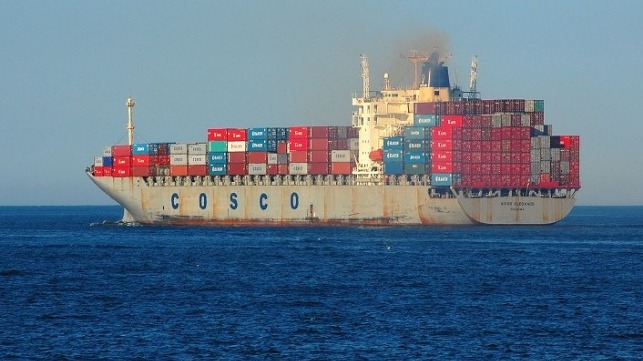 COSCO ship