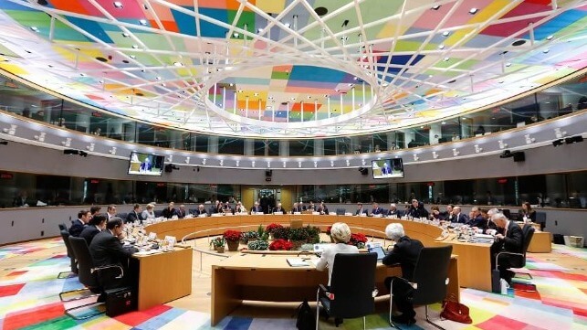 European Parliament in session