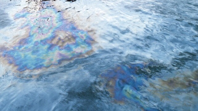 oil on water