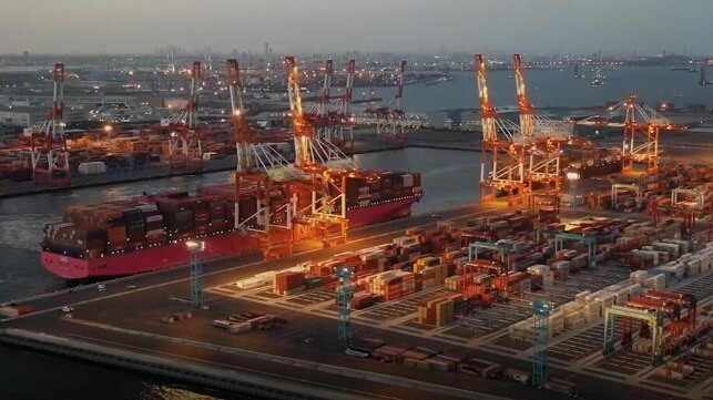 APMT's terminal at Yokohama is the biggest facility of its kind in Japan (APMT file image)