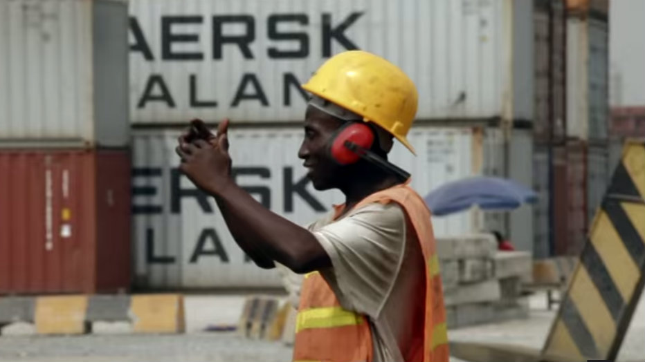 Worker at Apapa Port