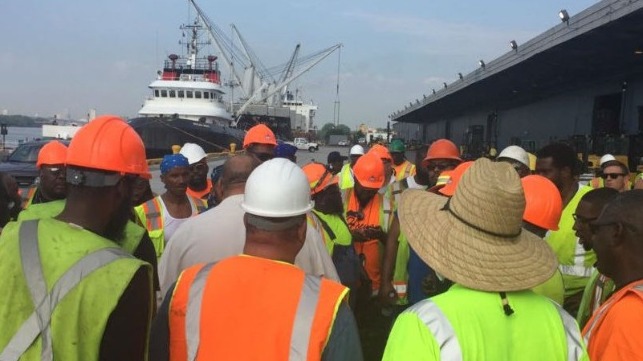 West Coast longshoremen union was new contract in 2022