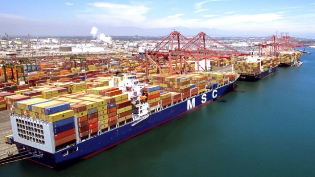 Port of Long Beach reported declines in June volumes due to canceled sailings