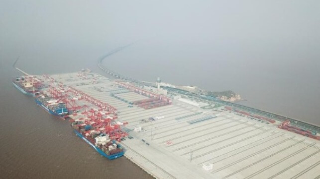 shanghai yangshan port