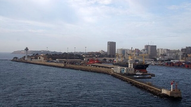 ammunition seized from cargo ship in Dakar