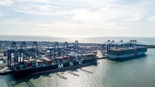 longshore strikes at UK ports