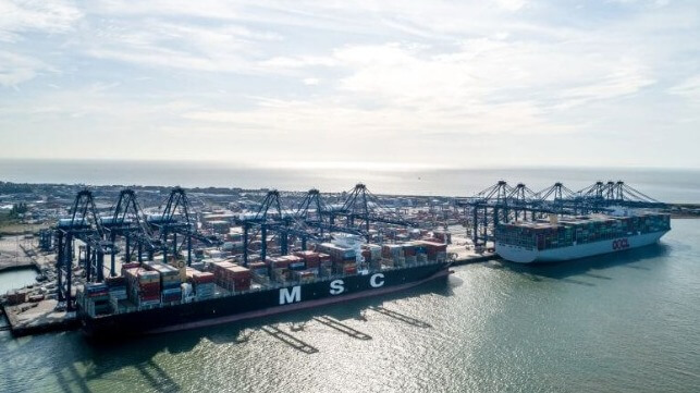 containerships skip North Europe ports due to congestion