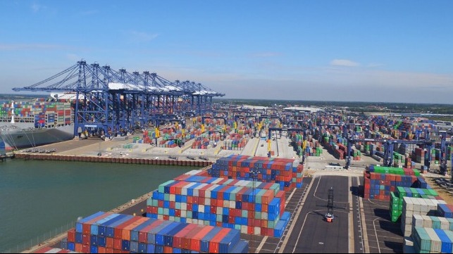 UK ports backlogged focing Maersk and other ships to divert