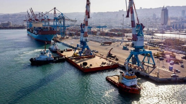 tugs in port of Haifa