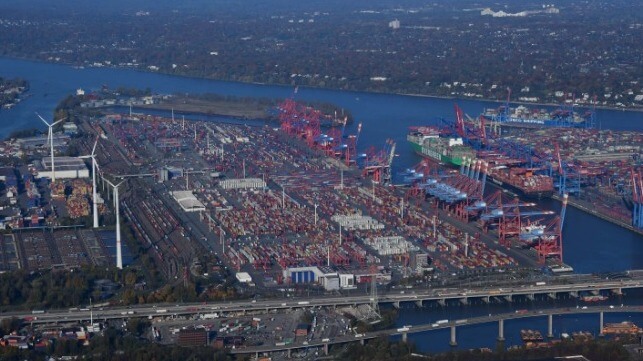 Port of Hamburg Germany 