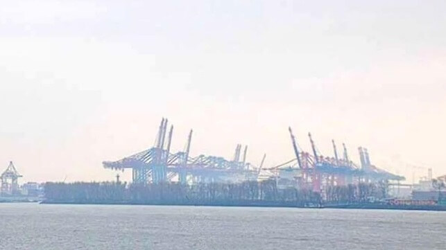 Hamburg port strike