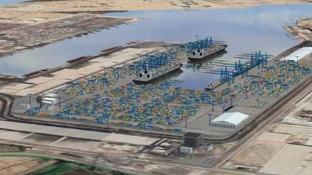 Hapag Egypt container terminal