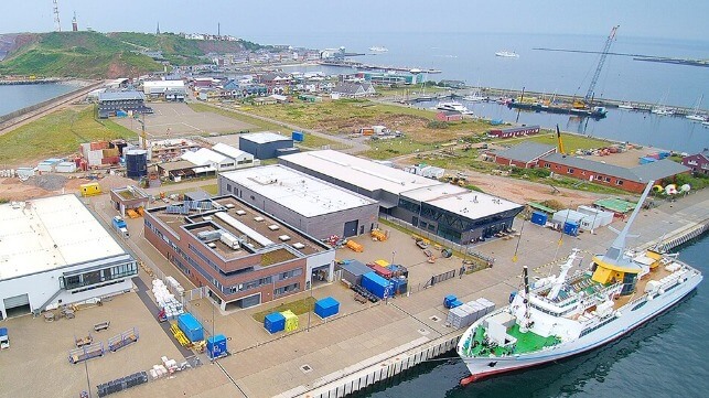 Helgoland hydrogen bunkering infrastructure 