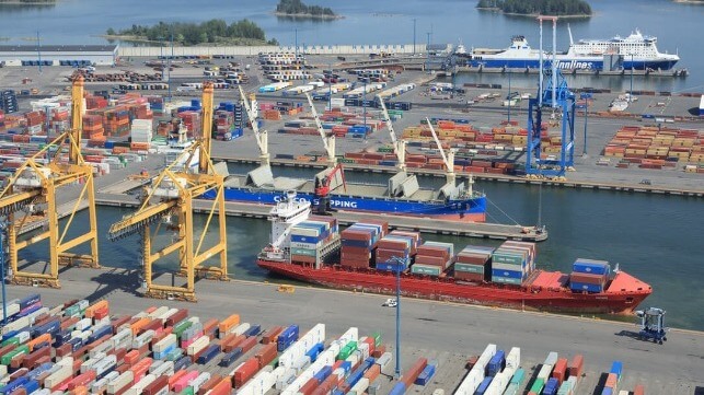 Helsinki port