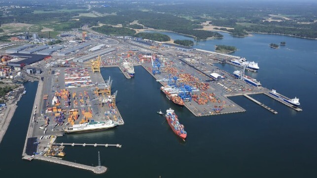 Finland port strike ends 