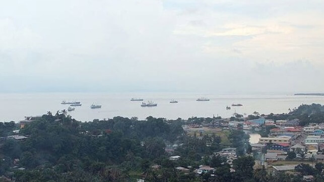 Solomon Island naval ban