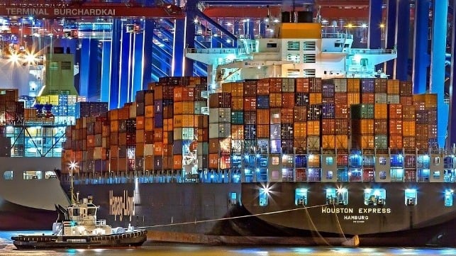 houston express container ship hamburg