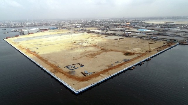 building a new container terminal in West Africa