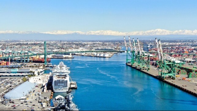 California port volumes