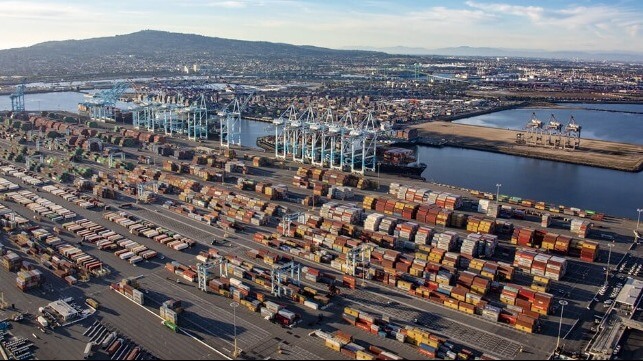 fee on empty containers sitting too long at Port of Los Angeles