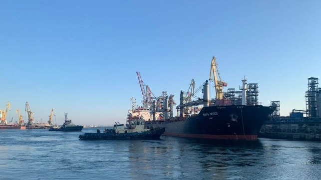US sanctions Russia for port attacks